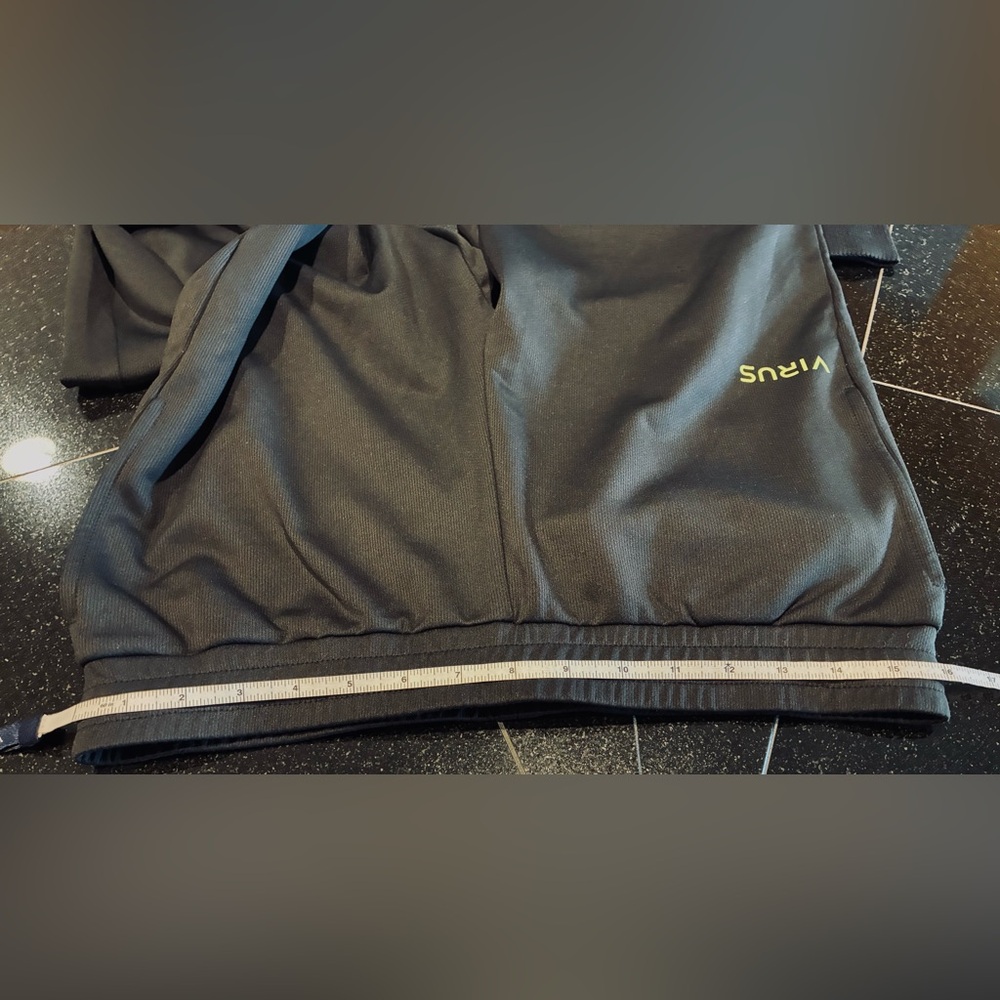 Virus Serenity Jogger Compression Fit Pockets Black SZ. LG Women’s  NWT - Picture 12 of 16